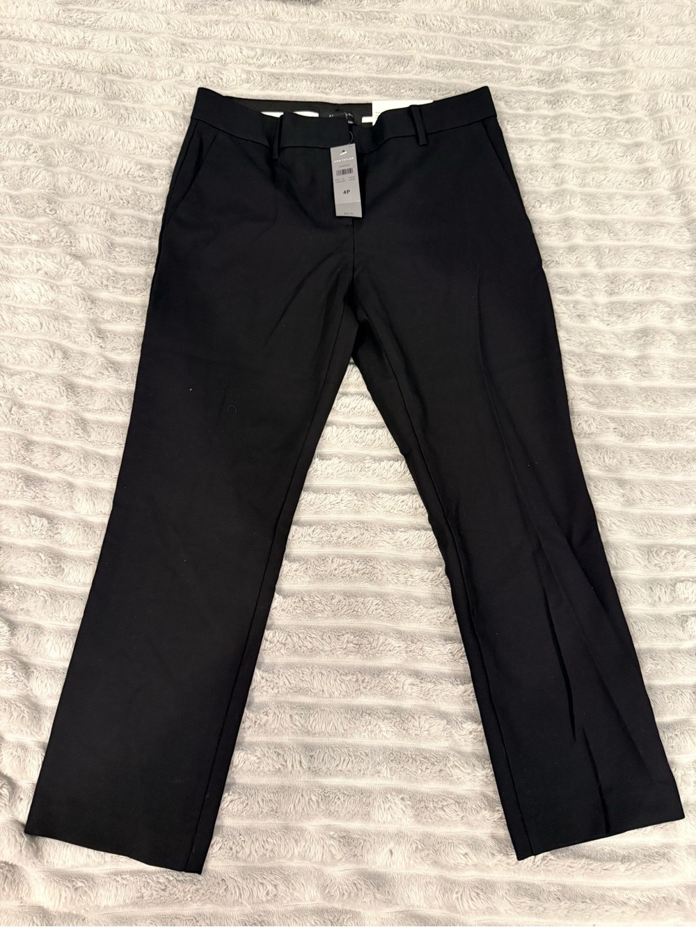 Anne Klein Black Cropped Dress Pants